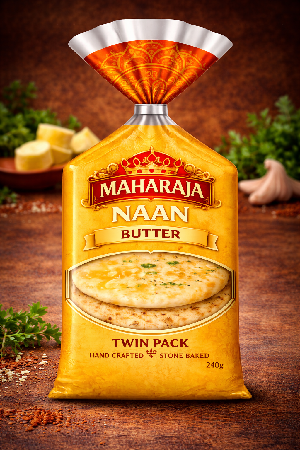 Butter Naan pack