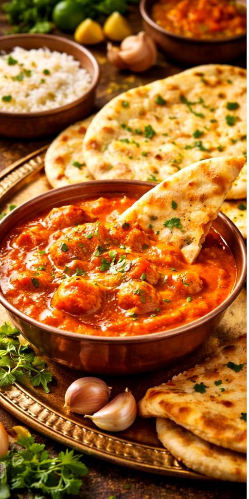 With curry