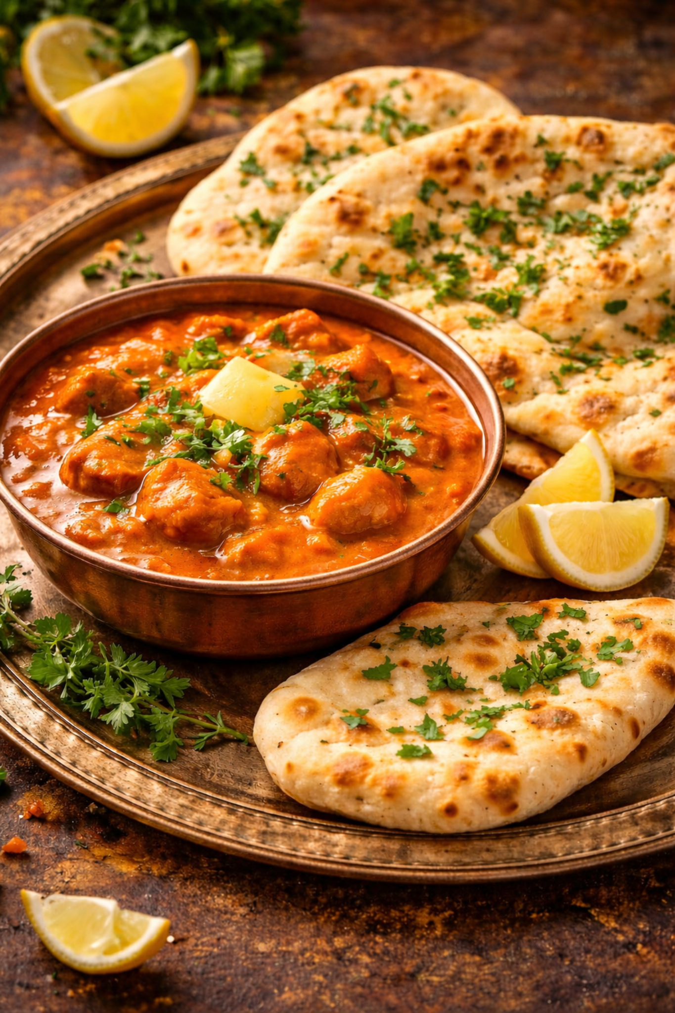 Butter Chicken & Naan